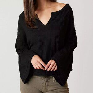 Free People | We The Free Dahlia Thermal Henley Top